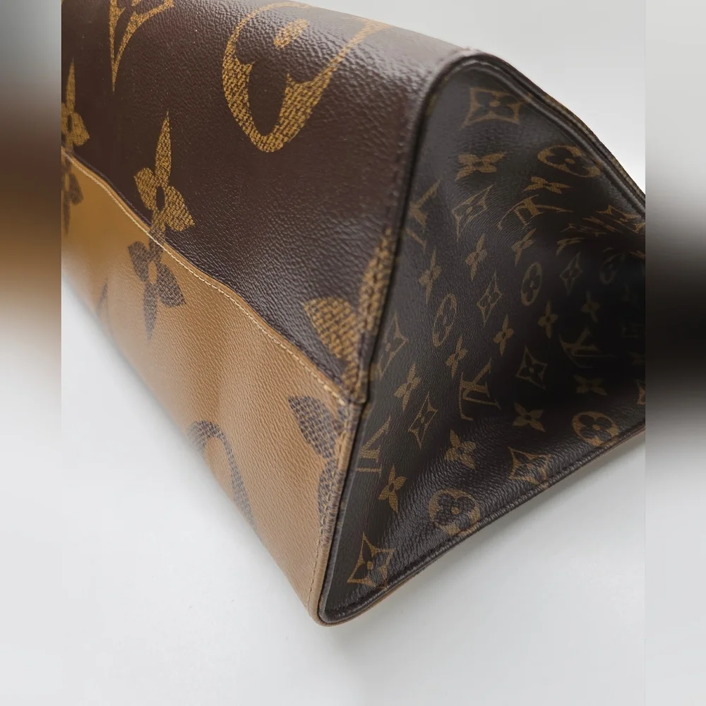 Louis Vuitton Brown Monogram Tote